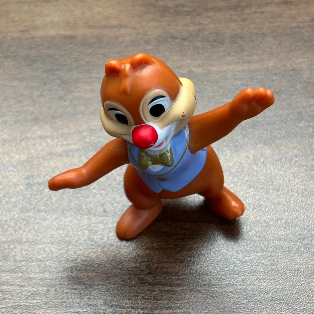 DISNEY World 50th Anniversary Chip N DALE McDonalds Figure Toy Cake Topper 2021